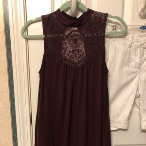 American Eagle dress, color maroon